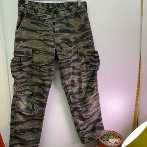 Men's Tiger Camouflage Cargo Pants
